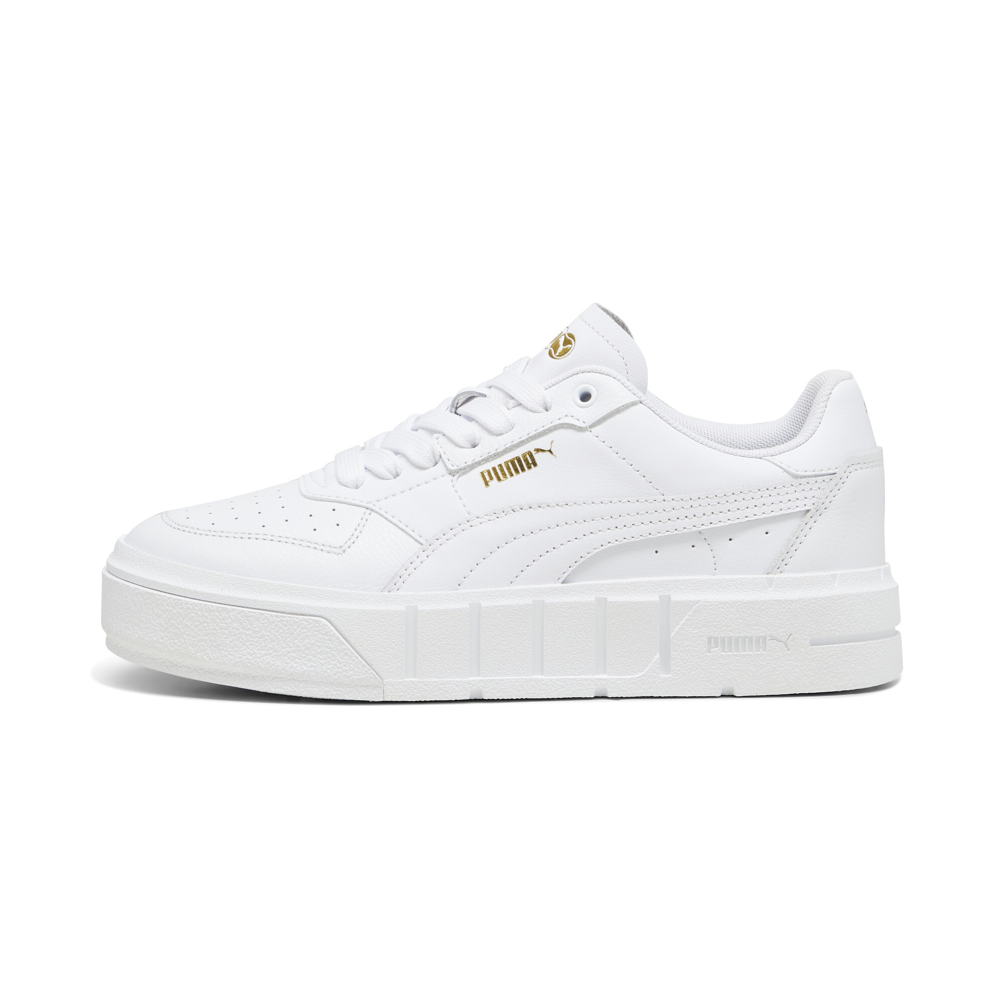 Puma Cali Court Leather Sneakers Damen Schuhe | Mit Plain | White | Größe: 35.5