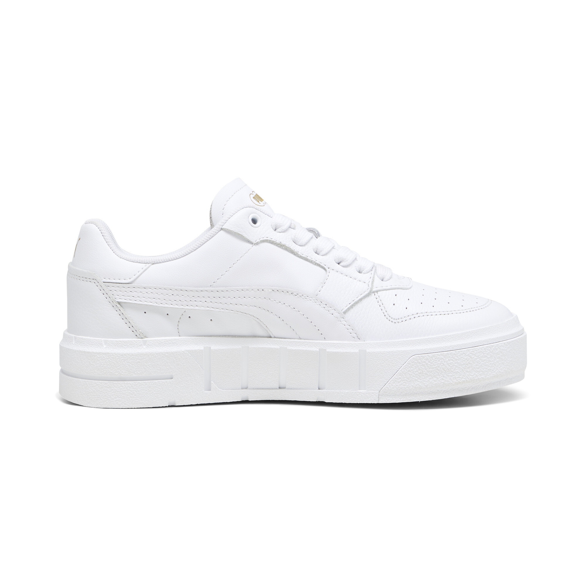 Women's Puma Cali Court Leather's Sneakers, White, Size 37.5, Shoes