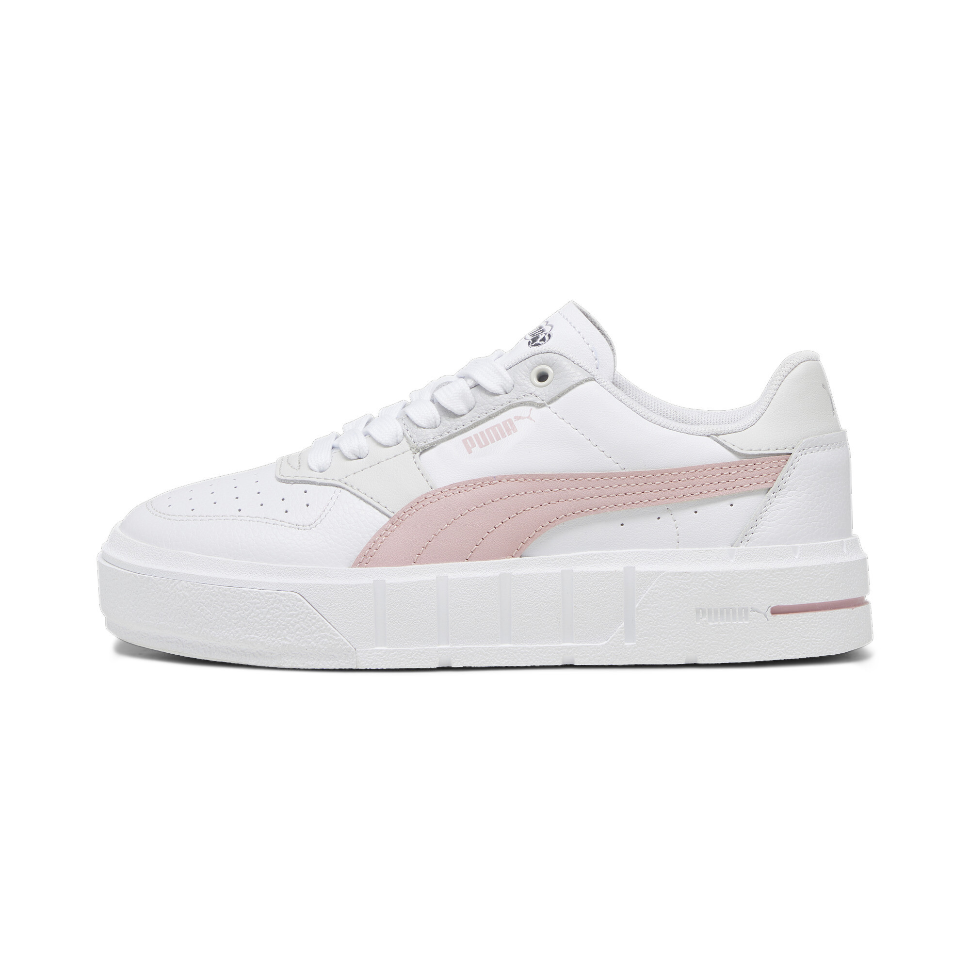 Puma cali blanche et rouge sale