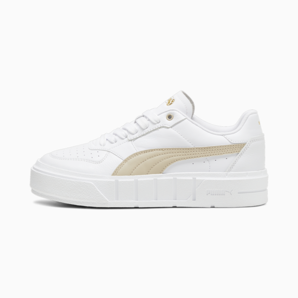 PUMA Cali Court Leather Women's Sneakers, PUMA White-Putty, large-ZAF