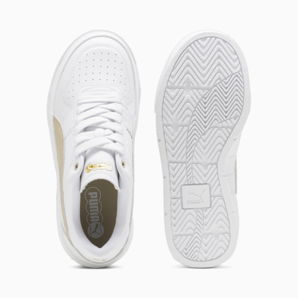 PUMA Cali Court Leather Women's Sneakers, PUMA White-Putty, large-ZAF