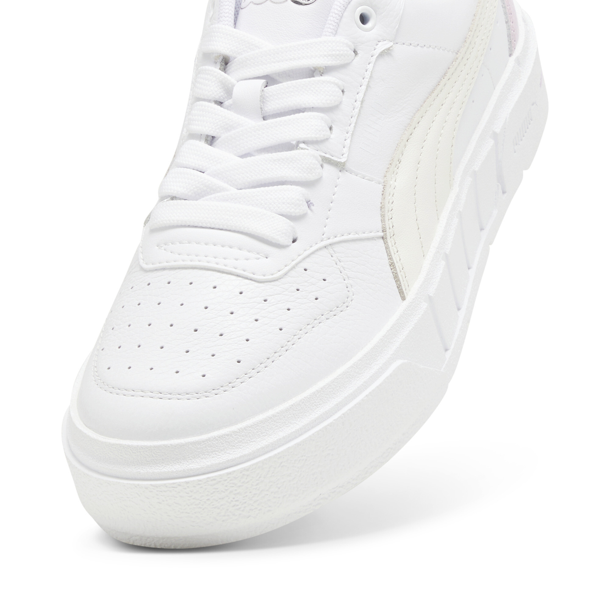 Women's PUMA Cali Court Leather Sneakers In White, Size EU 42