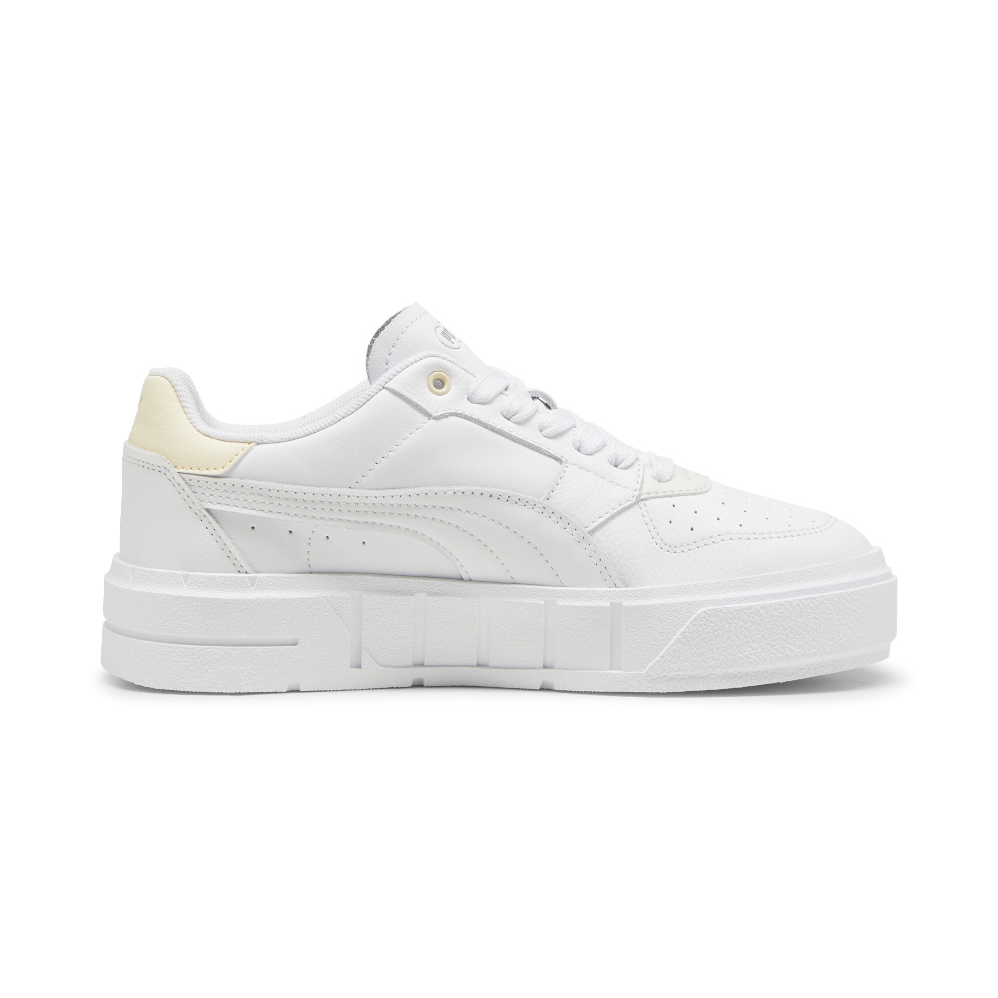 Women's Puma Cali Court Leather's Sneakers, White, Size 38, Shoes