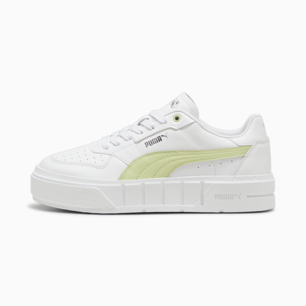 PUMA Cali Court Leather Women's Sneakers, PUMA White-Cool Cucumber, large-ZAF