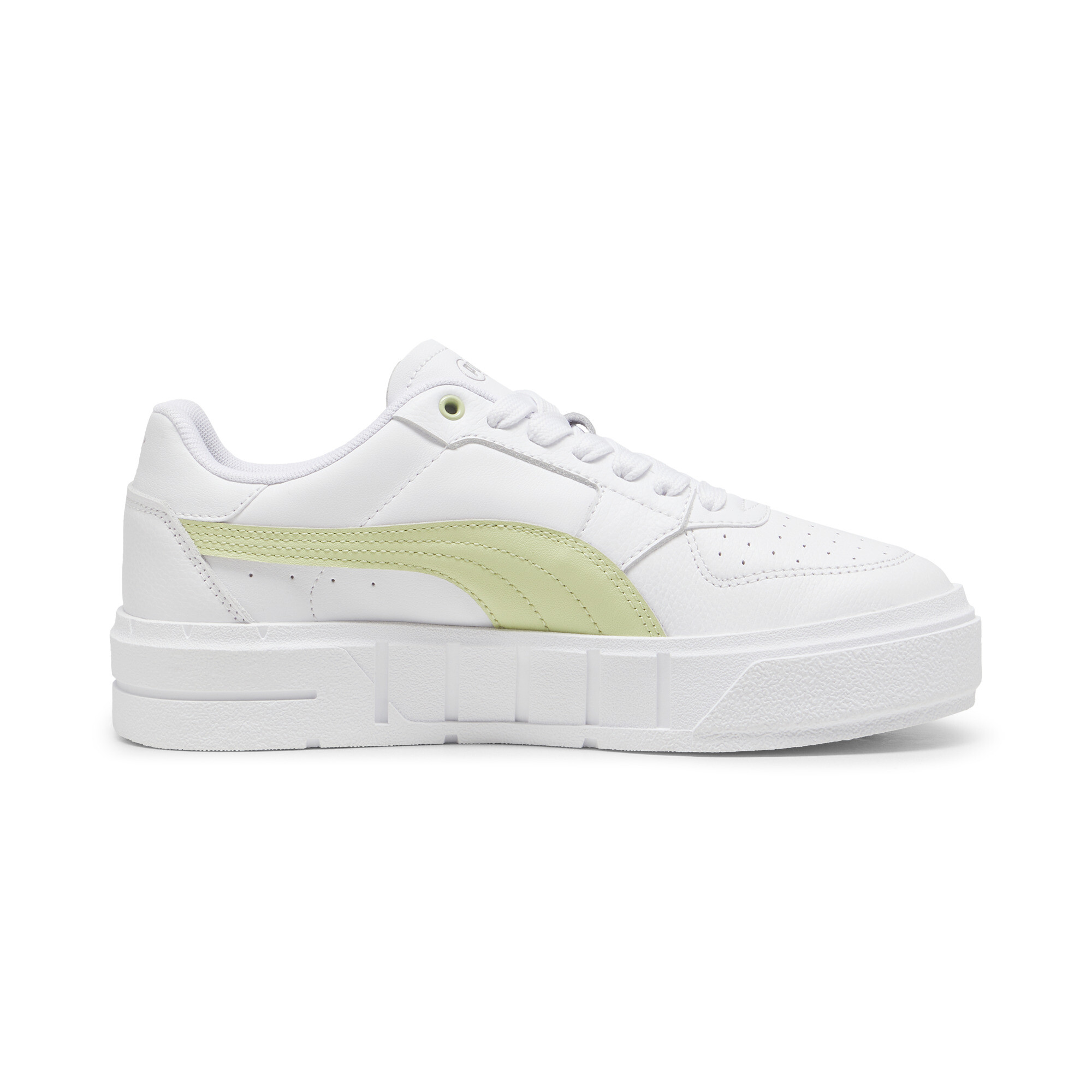 Women's Puma Cali Court Leather's Sneakers, White, Size 37, Shoes