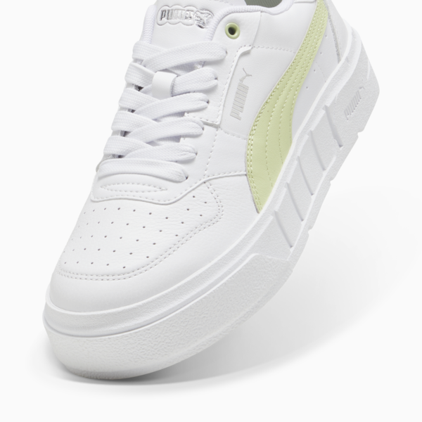 PUMA Cali Court Leather Women's Sneakers, PUMA White-Cool Cucumber, large-ZAF