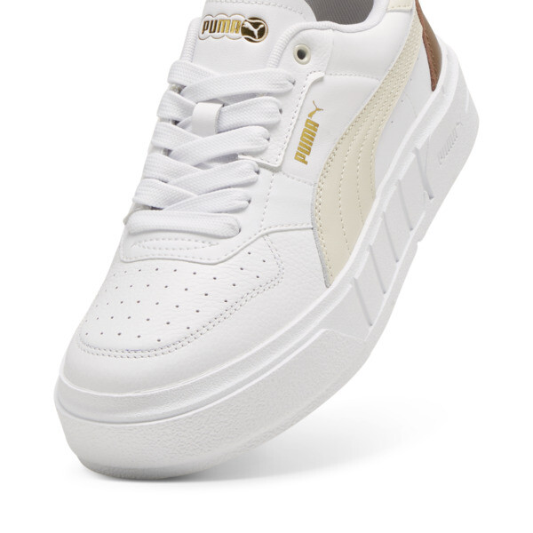 PUMA Cali Court Leather Women's Sneakers, PUMA White-Alpine Snow, large-ZAF