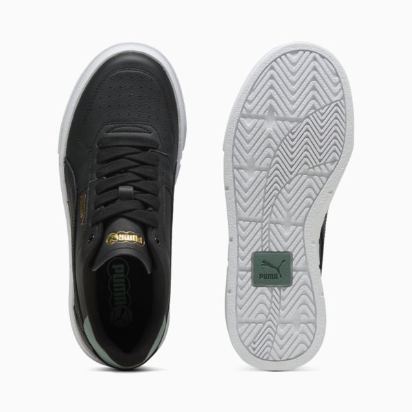 Zapatillas Cali Court Cuero para mujer, PUMA Black-Green Moon, large-ARG