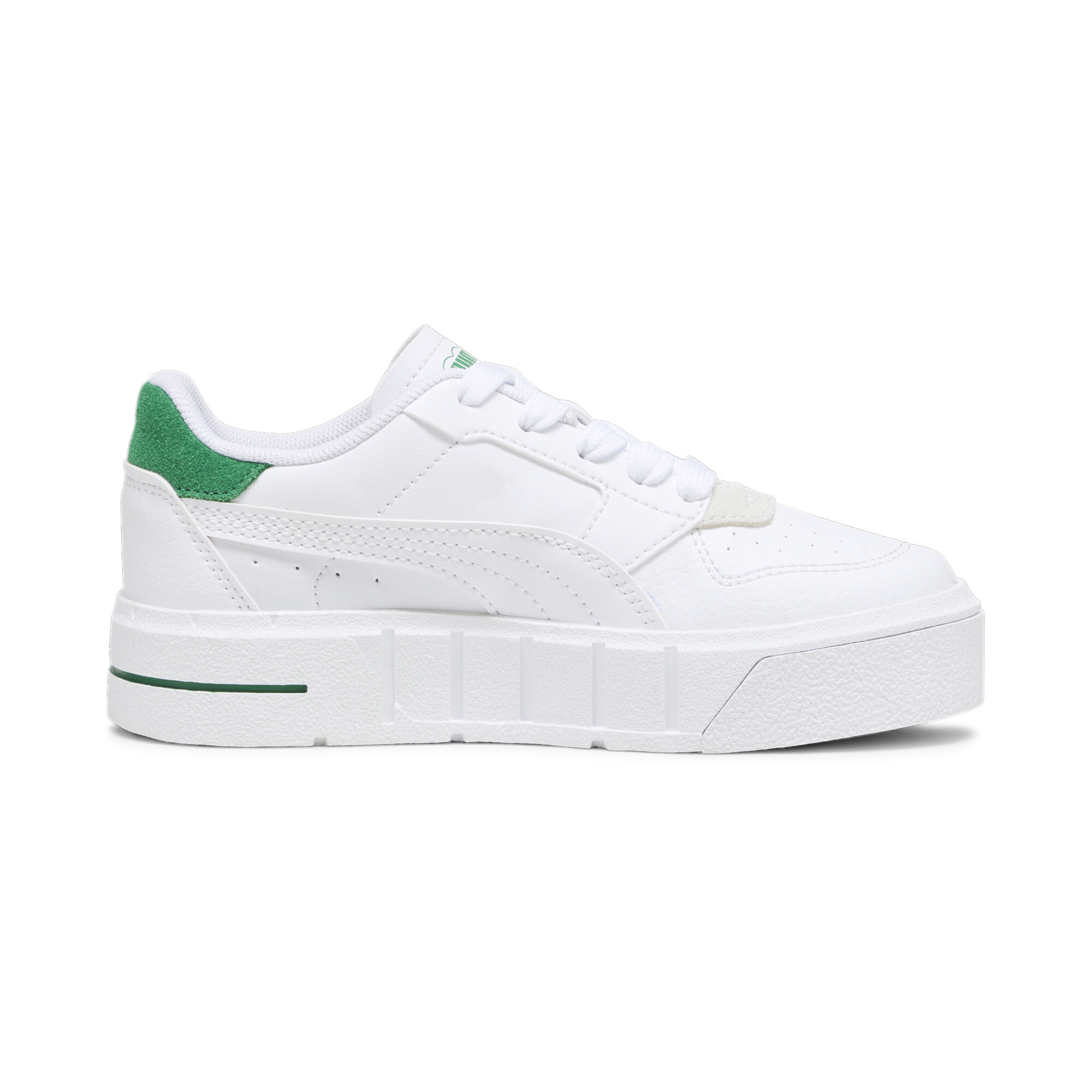 Kids' PUMA Cali Court Match Sneakers In White, Size EU 35