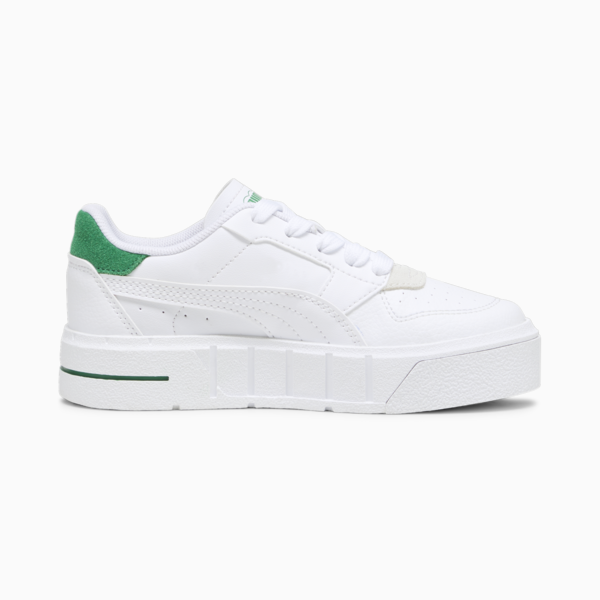 Cali Court Match Kids' Sneakers, PUMA White-Archive Green, large-ZAF