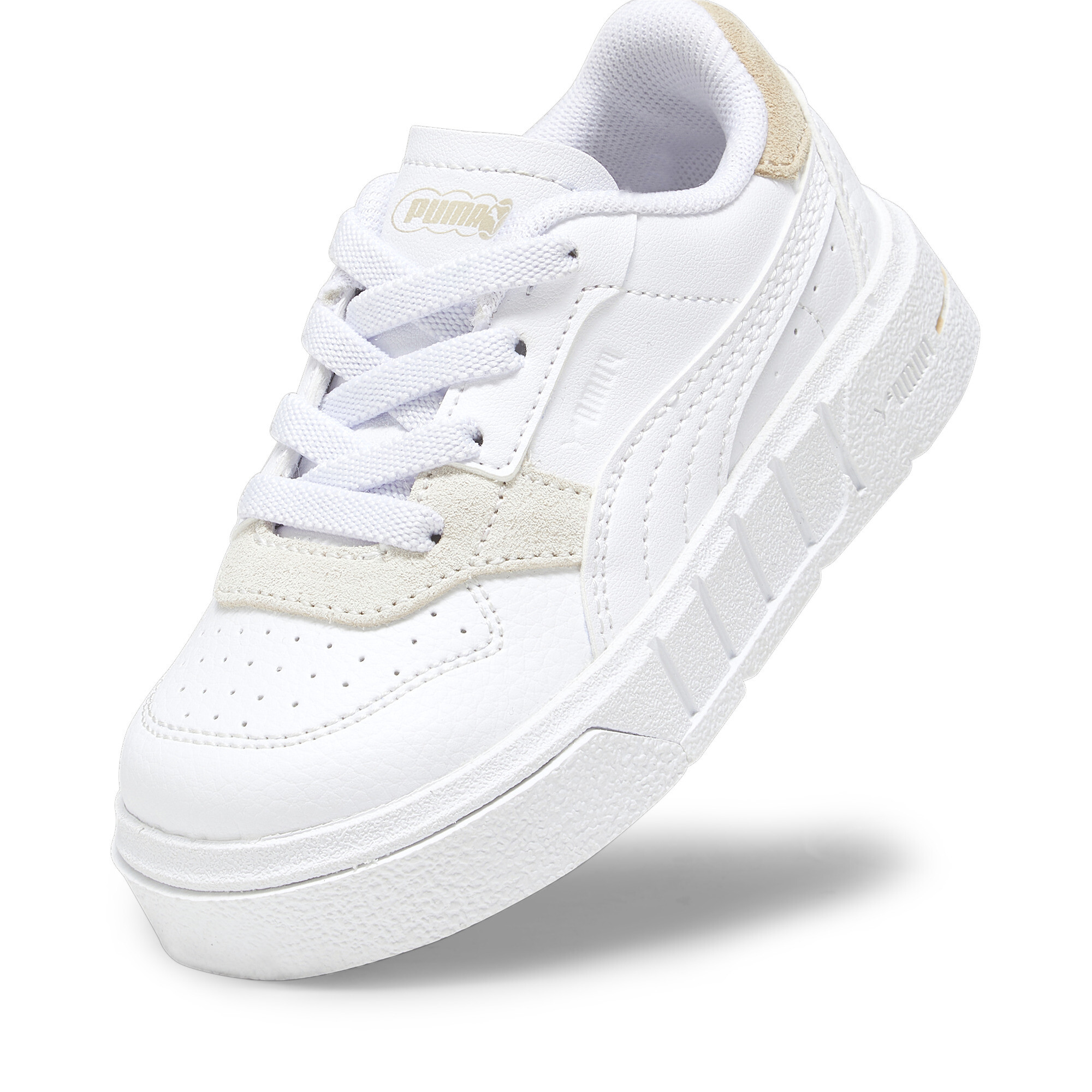 Women's Puma Cali Court Match Toddlers' Sneakers, White, Size 27, Shoes