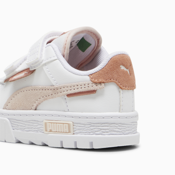 Mayze Crashed Toddlers' Sneakers, PUMA White-Island Pink, large-ZAF
