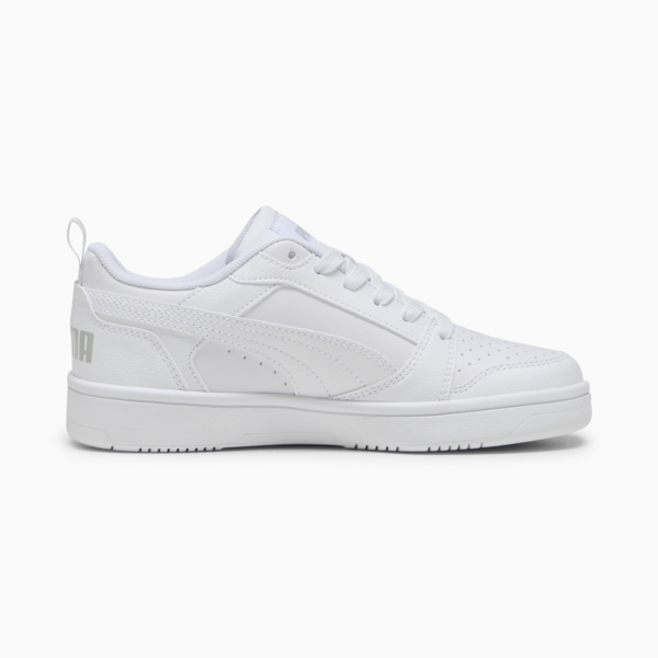 Tenis Rebound V6 Lo para adolescentes, PUMA White-Cool Light Gray, large-MEX