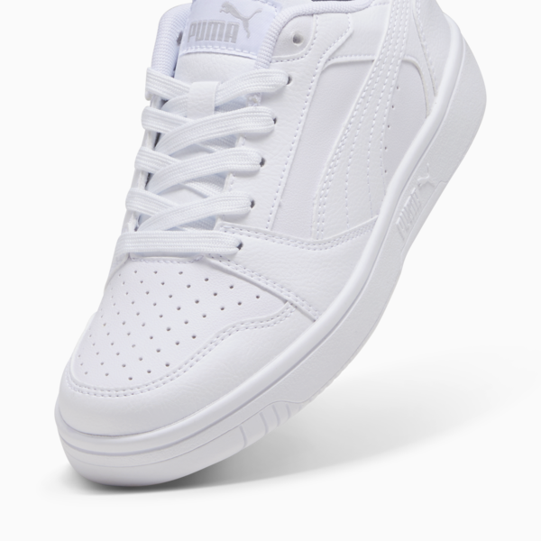 Tenis Rebound V6 Lo para adolescentes, PUMA White-Cool Light Gray, large-MEX