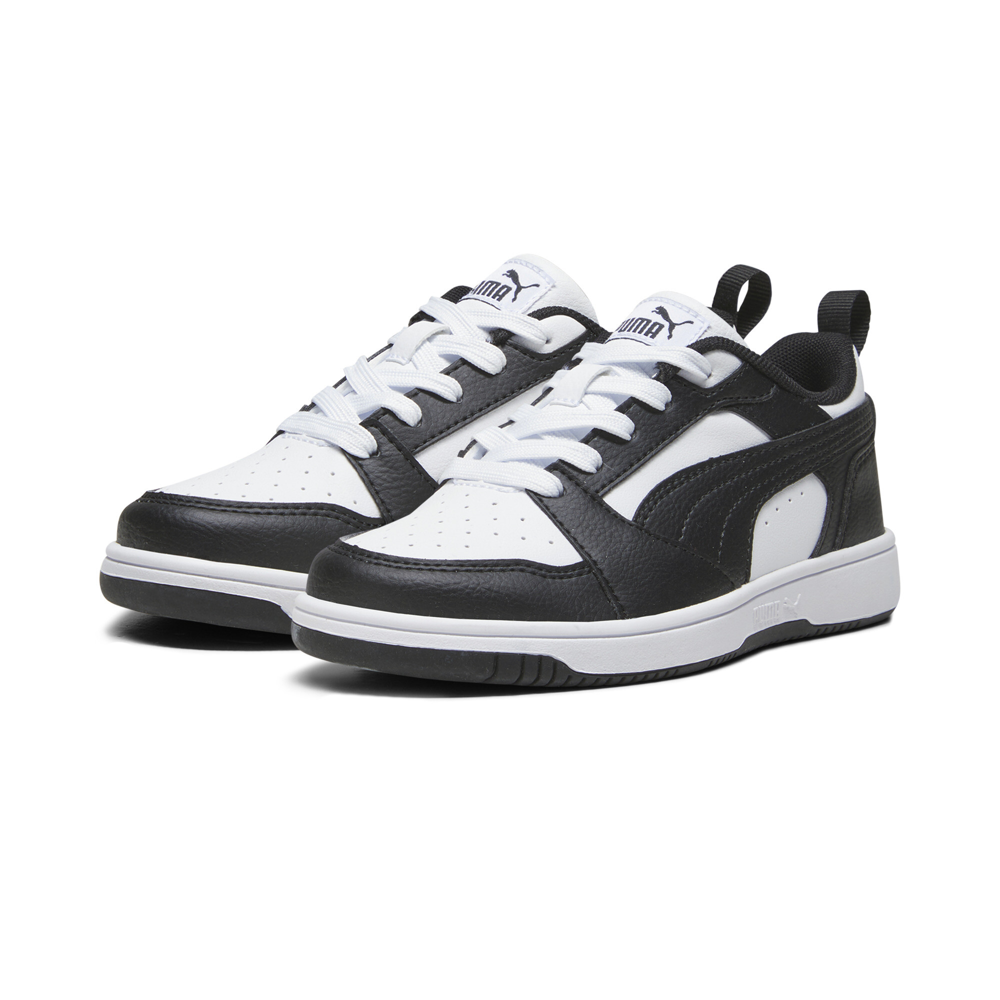 PUMA Rebound V6 Lo sneakers, Zwart/Wit, Maat 28 thumbnail 6