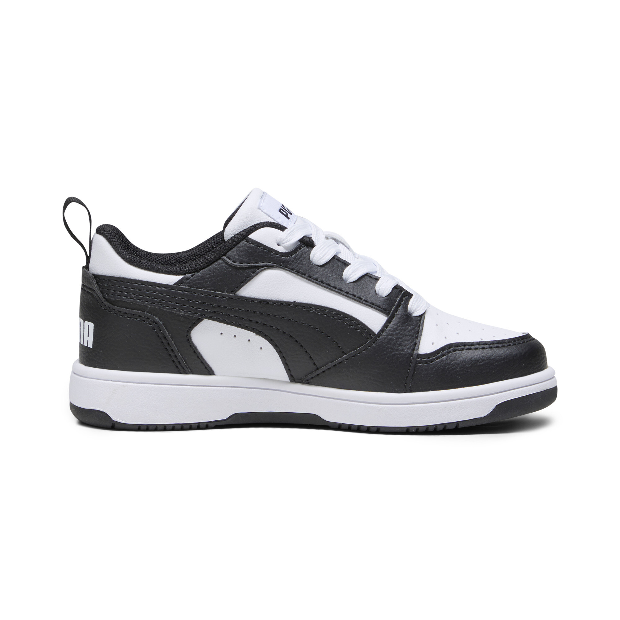 PUMA Rebound V6 Lo sneakers, Zwart/Wit, Maat 28 thumbnail 3