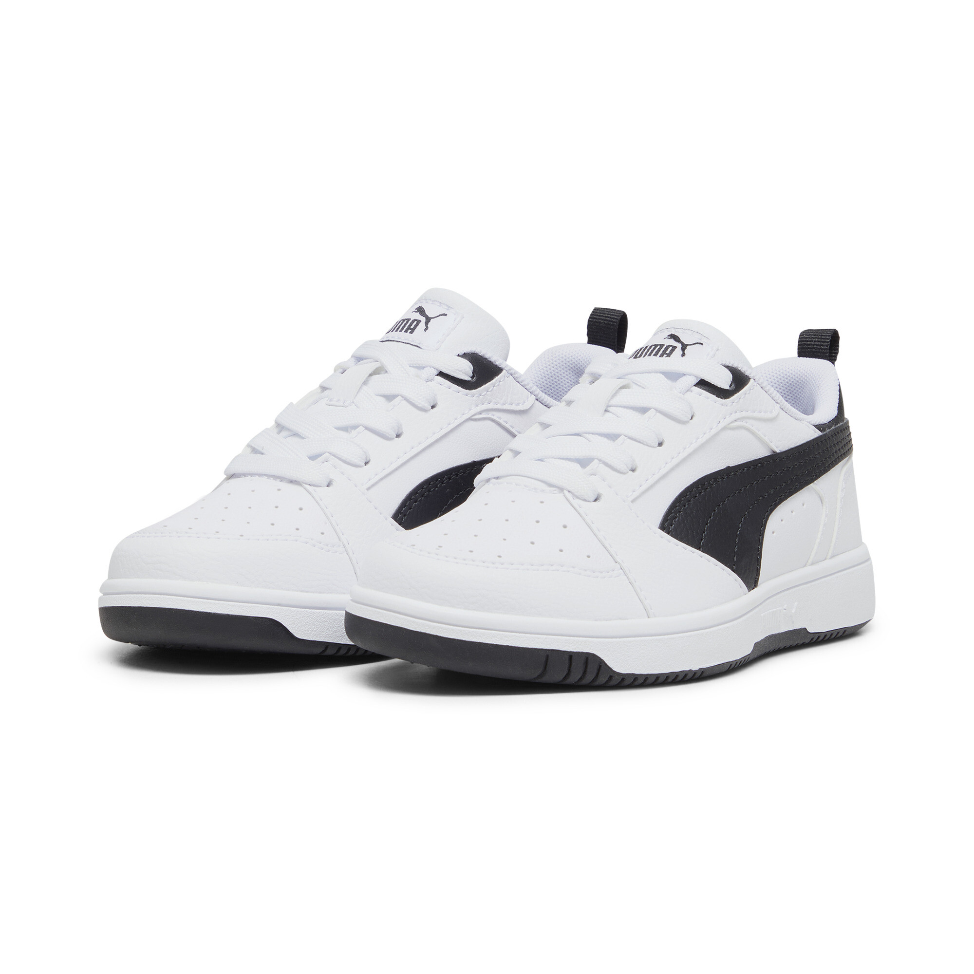PUMA Rebound V6 Lo sneakers, Zwart/Wit, Maat 31,5 thumbnail 6