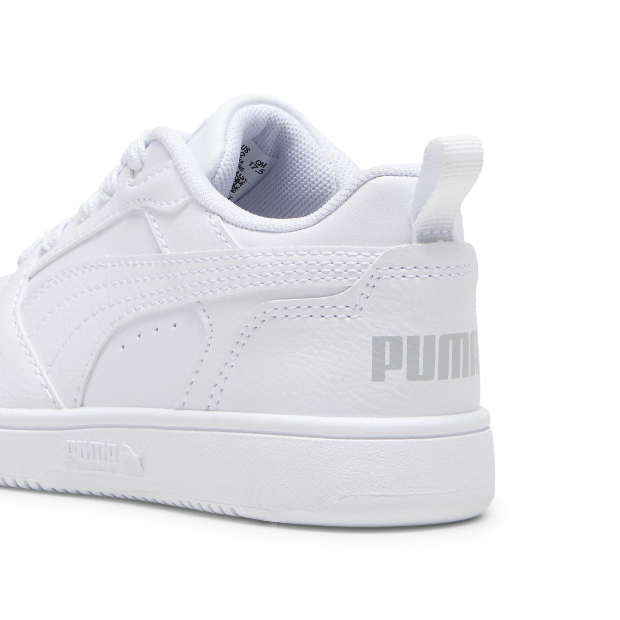 PUMA Rebound V6 Lo sneakers, Grijs/Wit, Maat 35 thumbnail 5