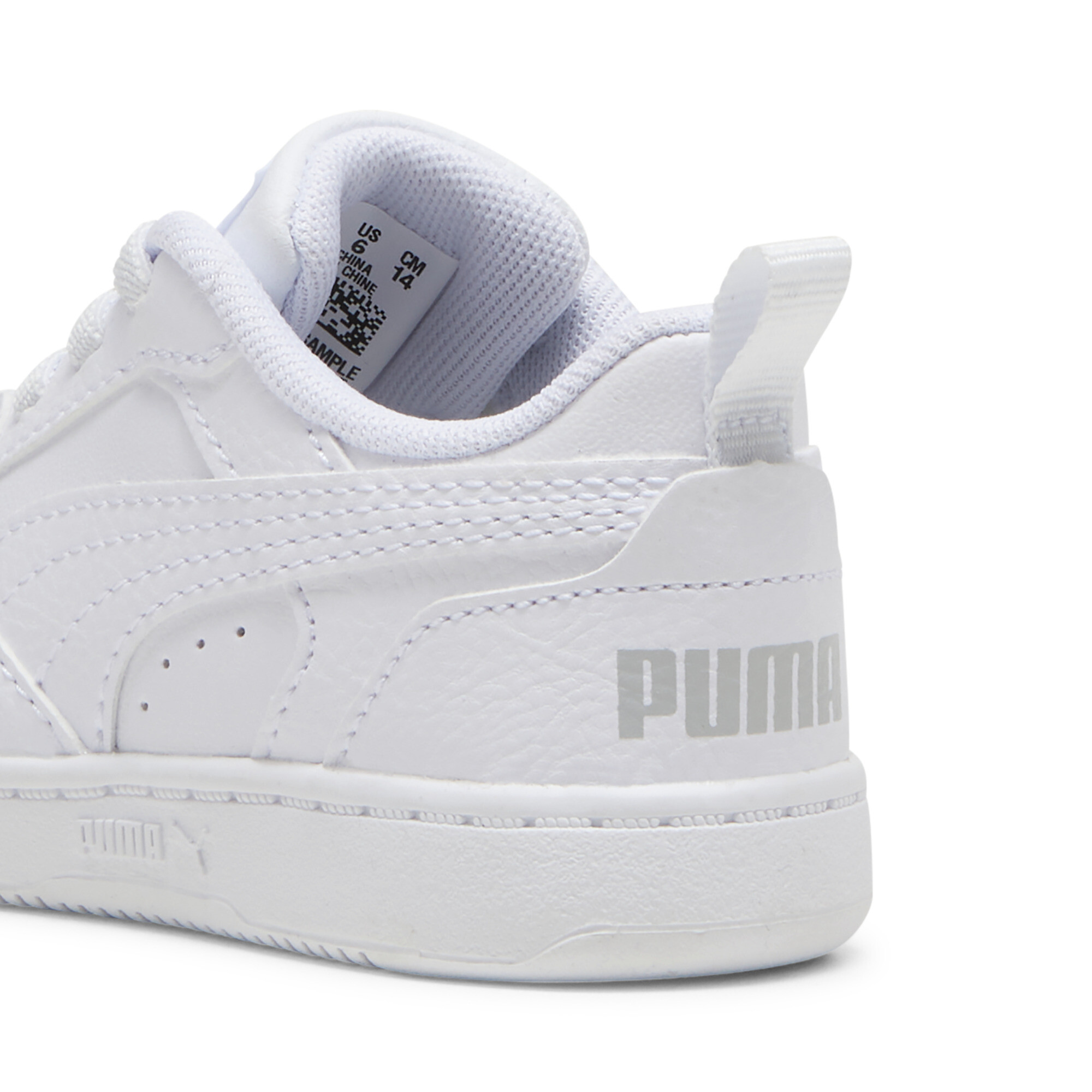 PUMA Rebound V6 Lo sneakers, Grijs/Wit, Maat 27 thumbnail 5