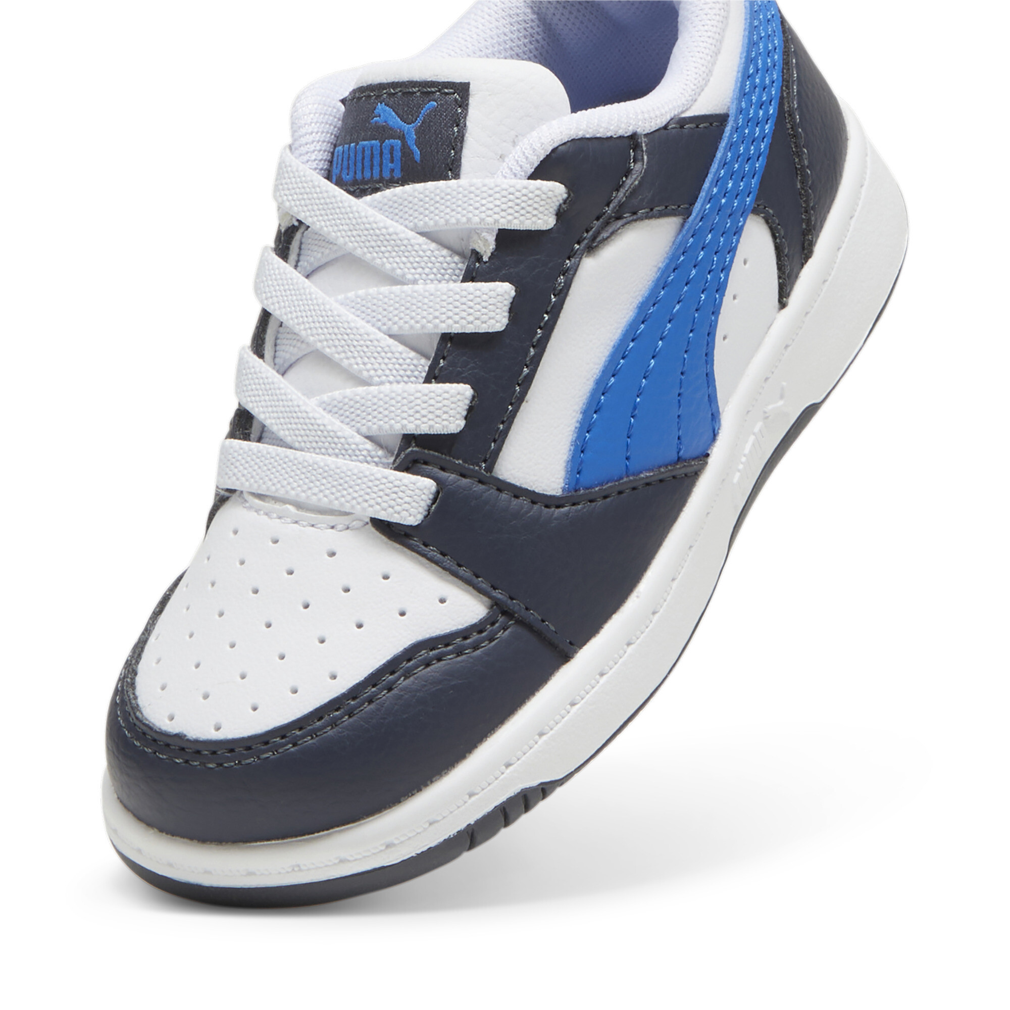 Rebound V6 Lo sneakers, Blauw/Grijs/Wit, Maat 22 | PUMA