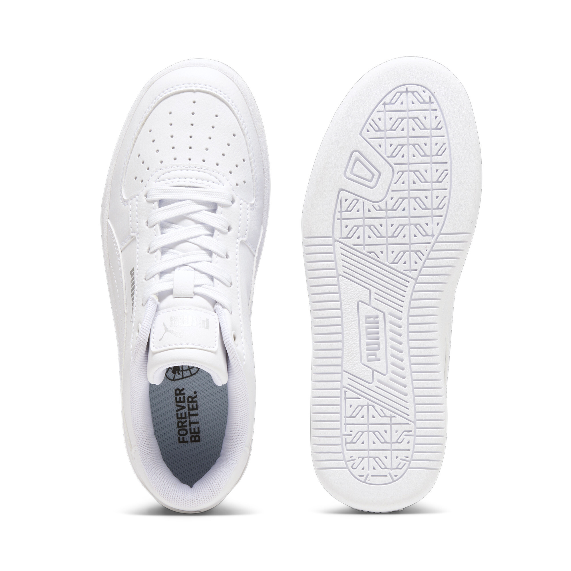 PUMA Caven 2.0 sneakers, Zwart/Wit/Zilver, Maat 39 thumbnail 4