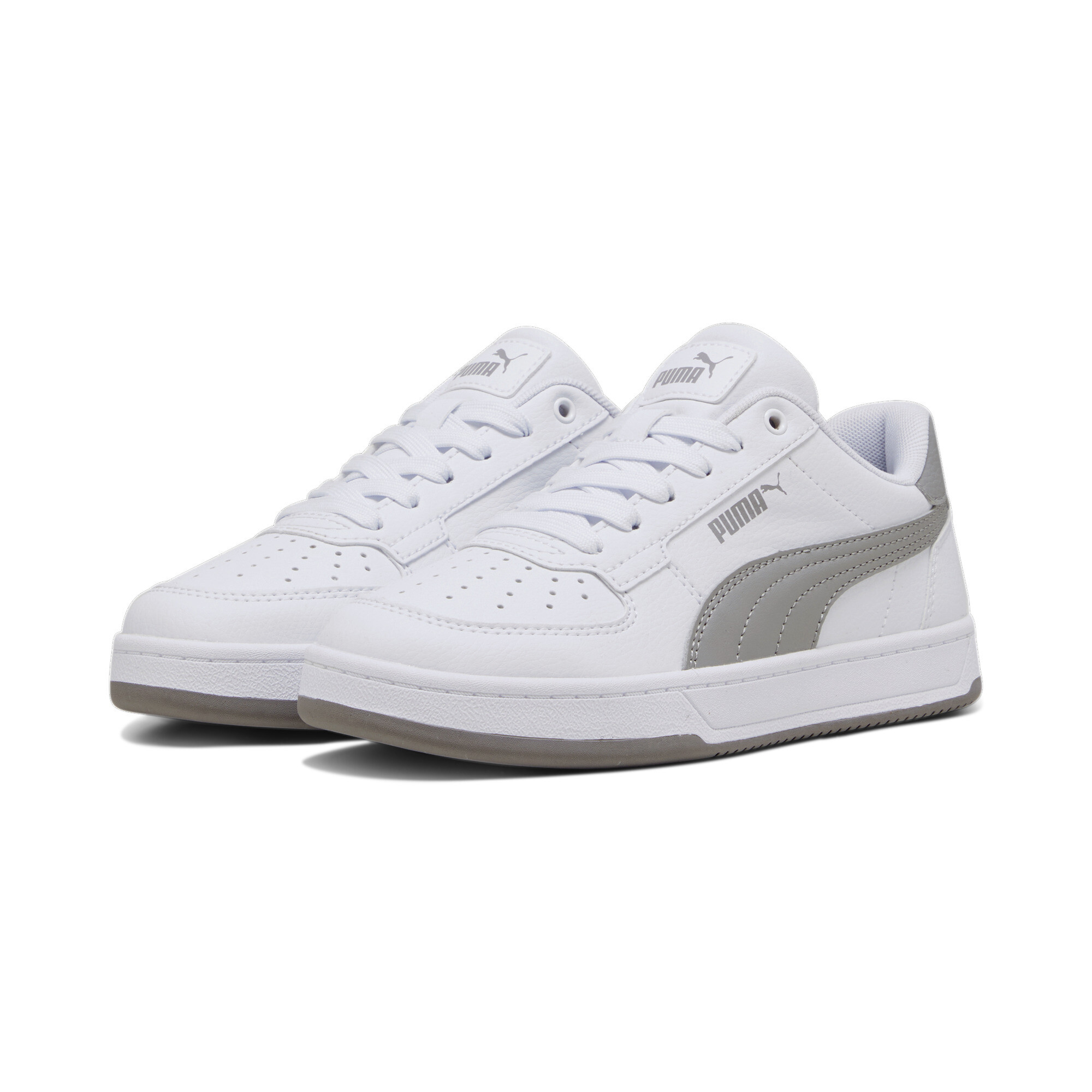 Puma Caven 2.0 Youth Sneakers, White, Size 38, Shoes