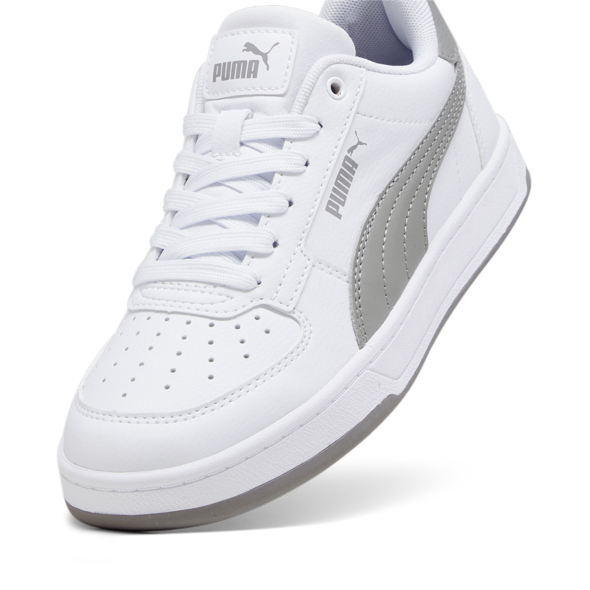 Puma Caven 2.0 Youth Sneakers, White, Size 38, Shoes