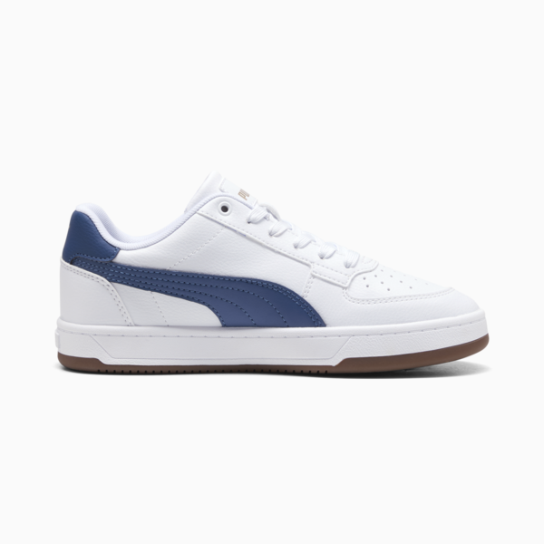 PUMA Caven 2.0 Youth Sneakers, PUMA White-Dark Indigo-Gum, large-ZAF