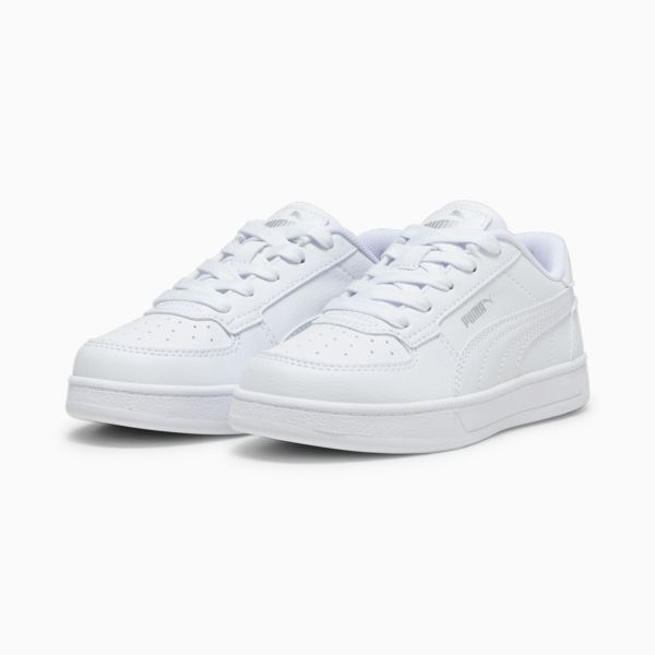 Puma Caven 2.0 Kids Sneakers, PUMA White-PUMA Silver-PUMA Black, large-ZAF
