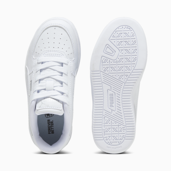 Puma Caven 2.0 Kids Sneakers, PUMA White-PUMA Silver-PUMA Black, large-ZAF