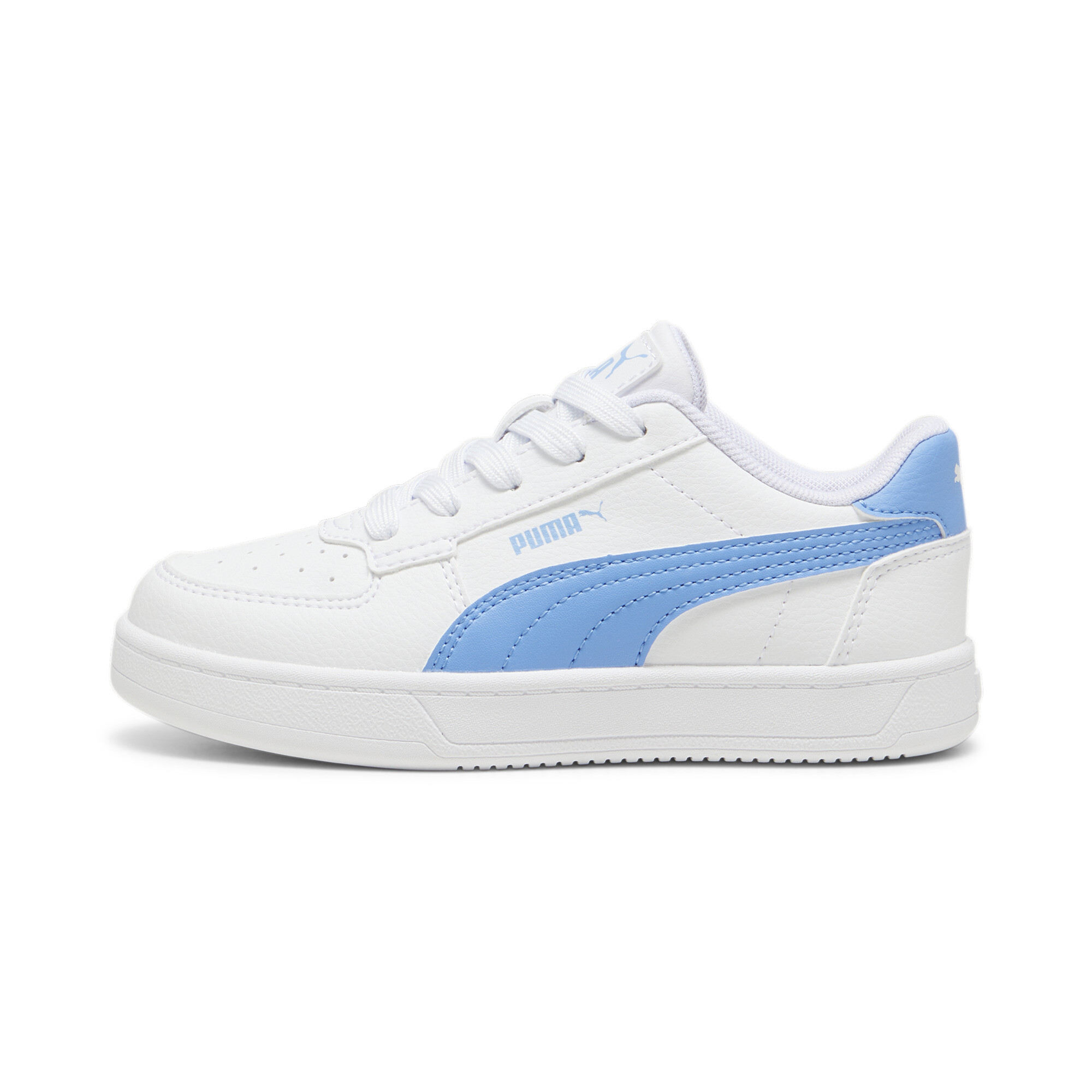 Puma Caven 2.0 Sneakers Kinder Schuhe | Mit Plain | White/Light Blue/Black | Größe: 31.5