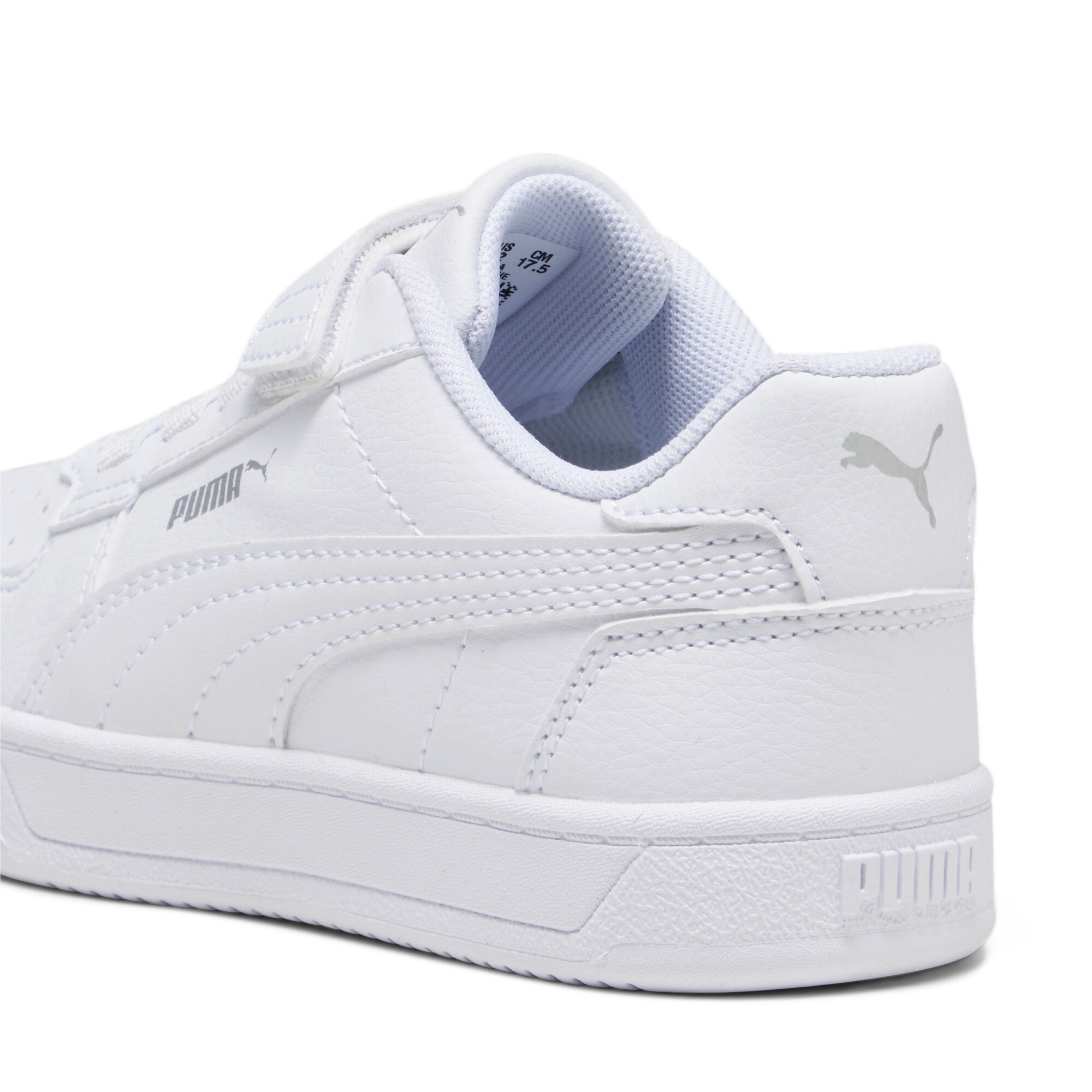 Puma Caven 2.0 Kids' Sneakers, White, Size 27.5, Shoes