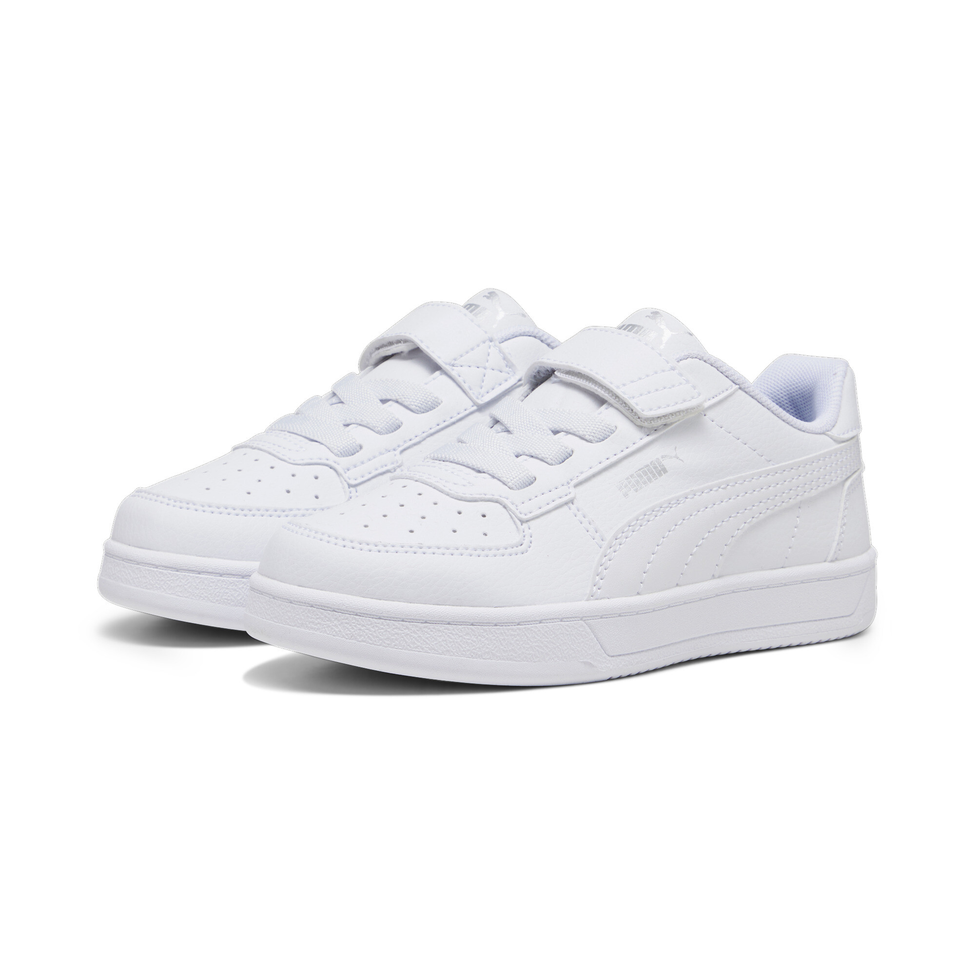 Puma Caven 2.0 Kids' Sneakers, White, Size 27.5, Shoes