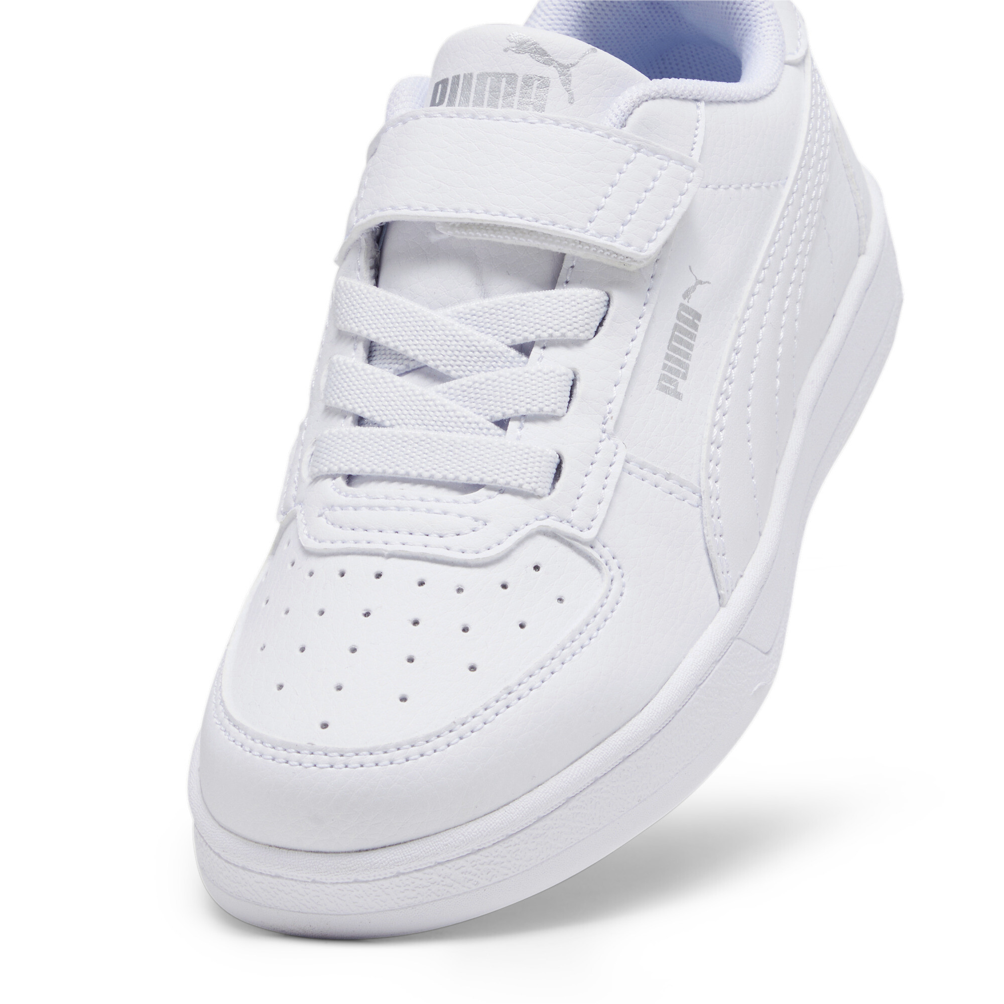 Puma Caven 2.0 Kids' Sneakers, White, Size 27.5, Shoes