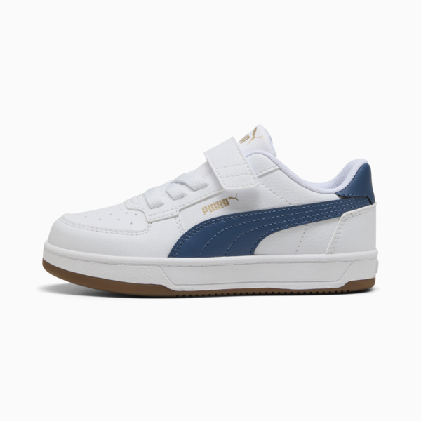 Tenis PUMA Caven 2.0 para niños, PUMA White-Dark Indigo-Gum, large-MEX