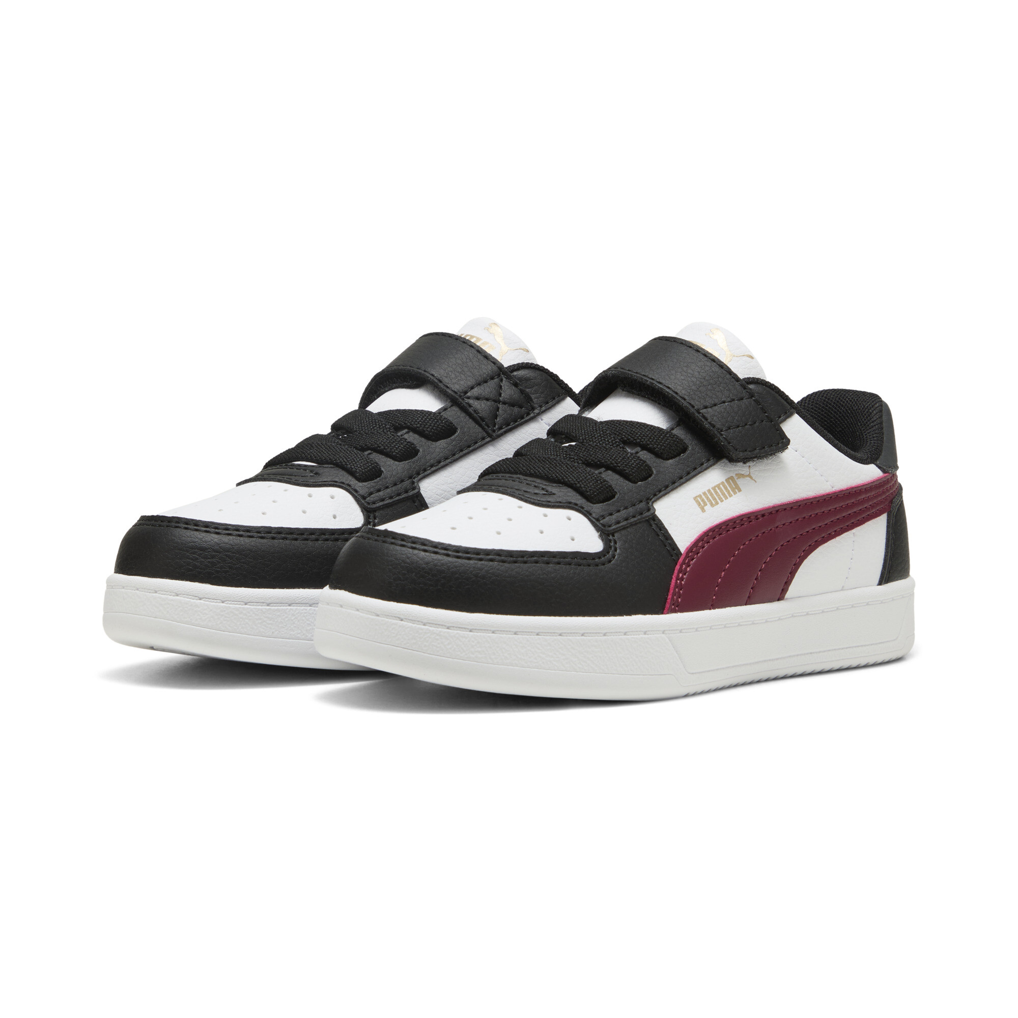 PUMA Caven 2.0 sneakers, Zwart/Rood/Wit, Maat 28 thumbnail 6