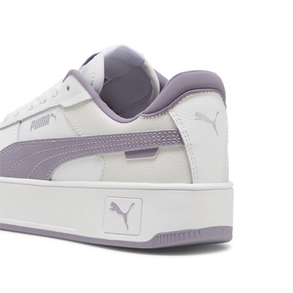 Purple and white puma sneakers deals