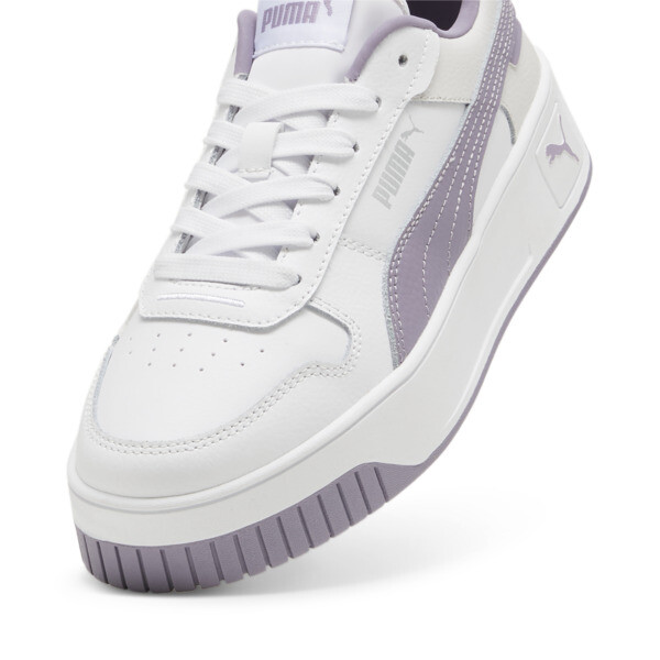 Carina Street Youth Sneakers, PUMA White-Pale Plum-PUMA Silver, large-ZAF