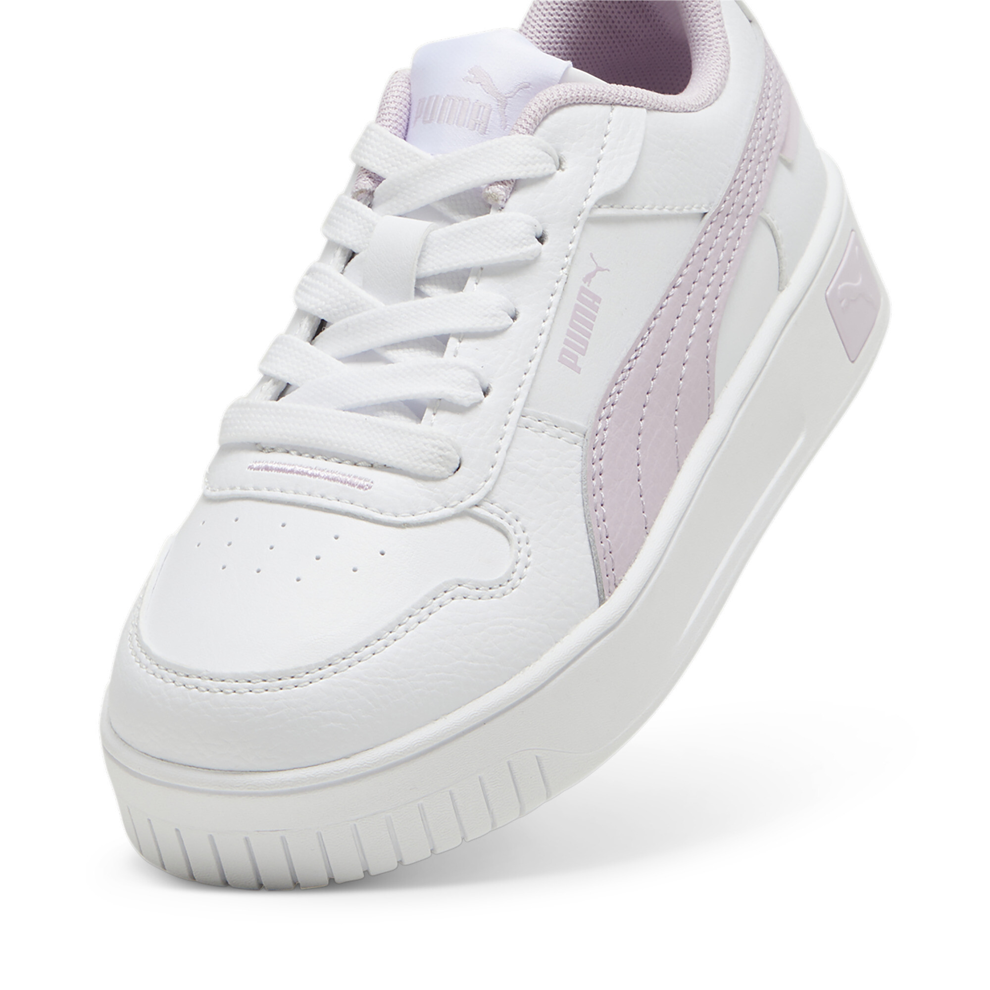 Puma Carina Street Sneakers wit Leer - Dames - Maat 28