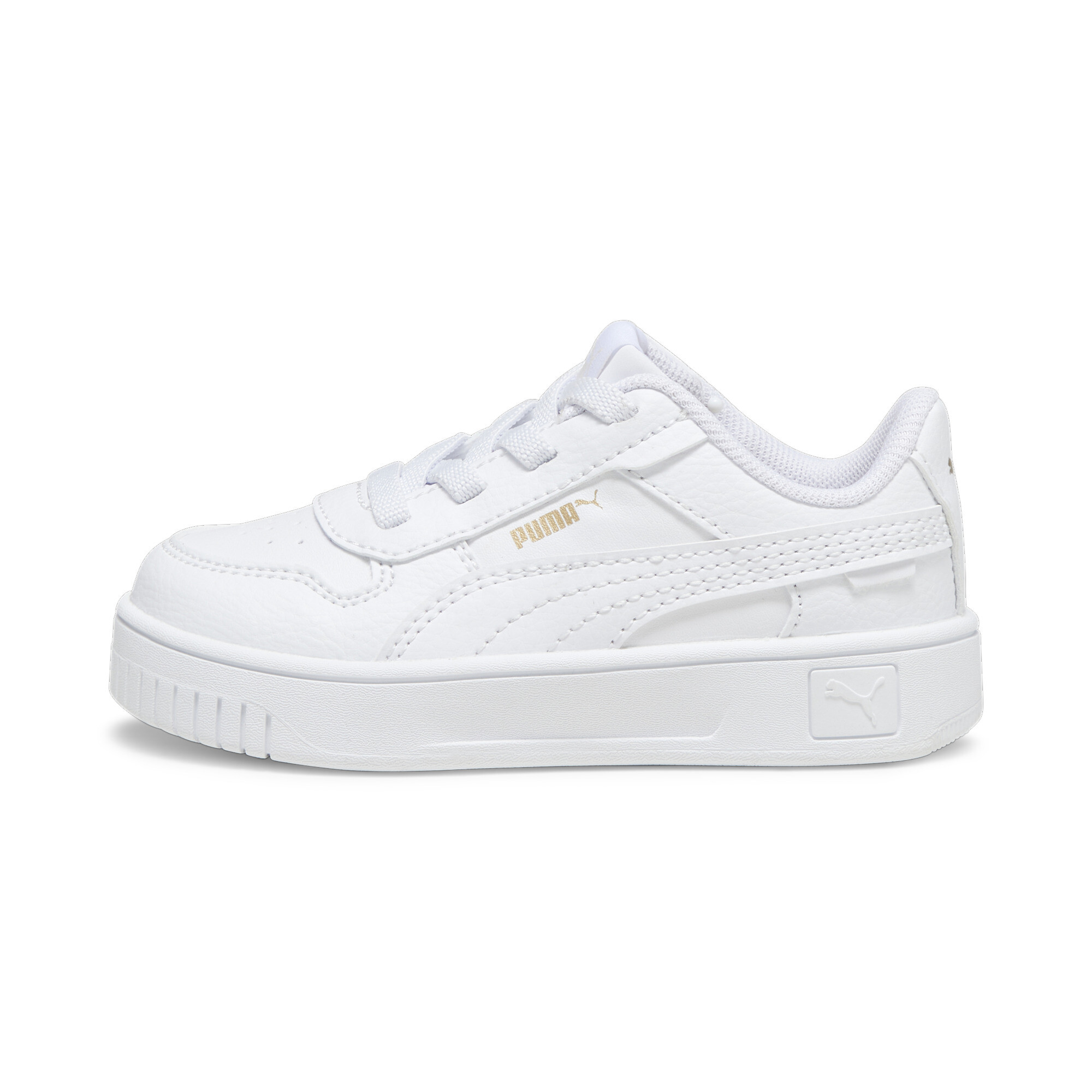 Puma Carina Street Sneakers Babys Schuhe Für Damen | White/Gold | Größe: 27