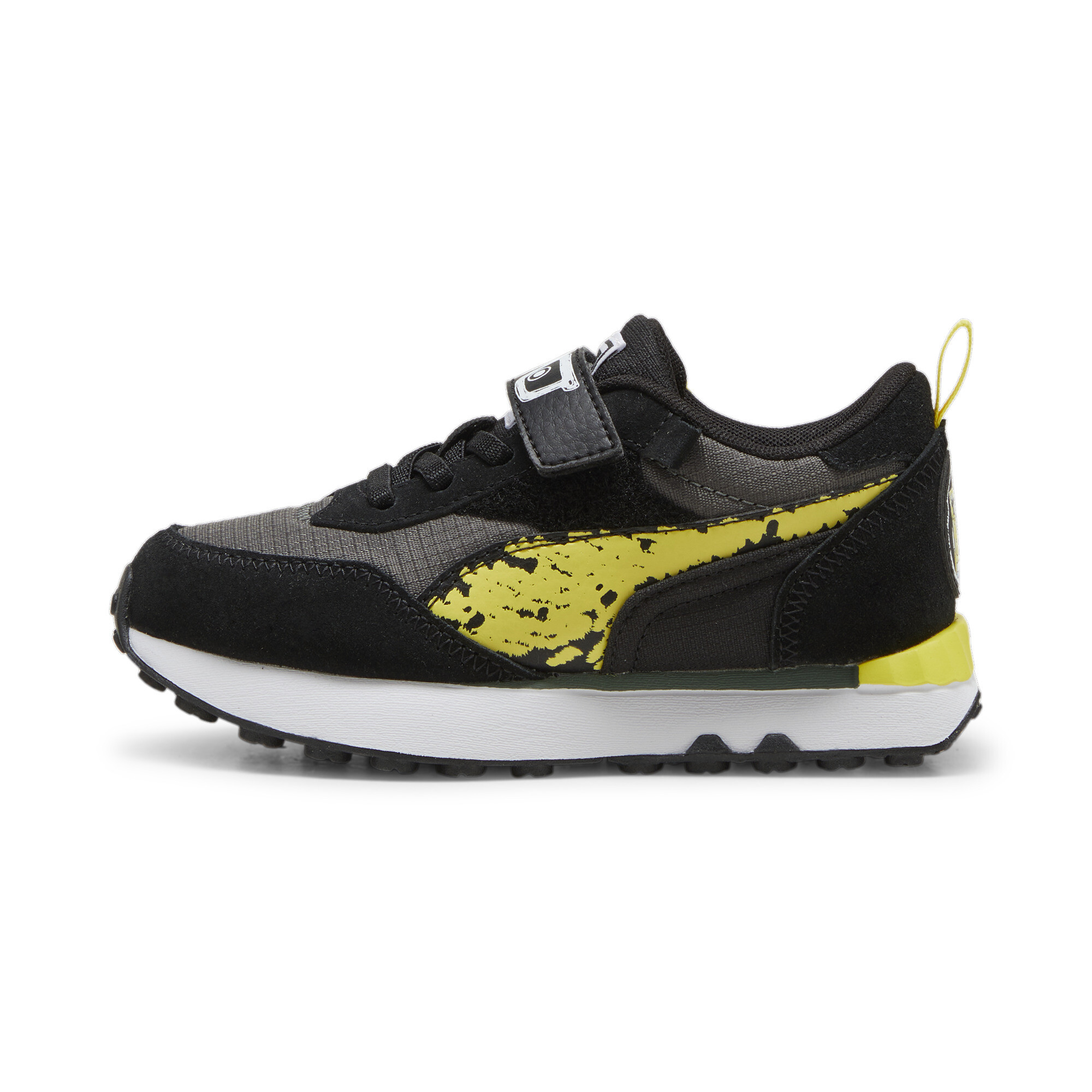 Zapatillas Rider Fv Infantiles Puma X Spongebob Squarepants, Gris