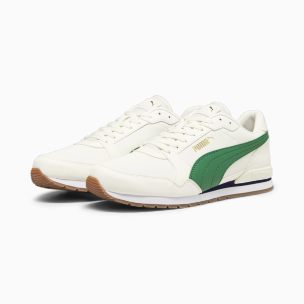 ST Runner 75 Years Sneakers, Warm White-Archive Green-Gold, large-ZAF
