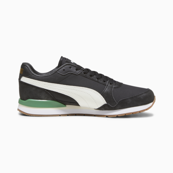 ST Runner 75 Years Sneakers, PUMA Black-Warm White-Archive Green, large-ZAF
