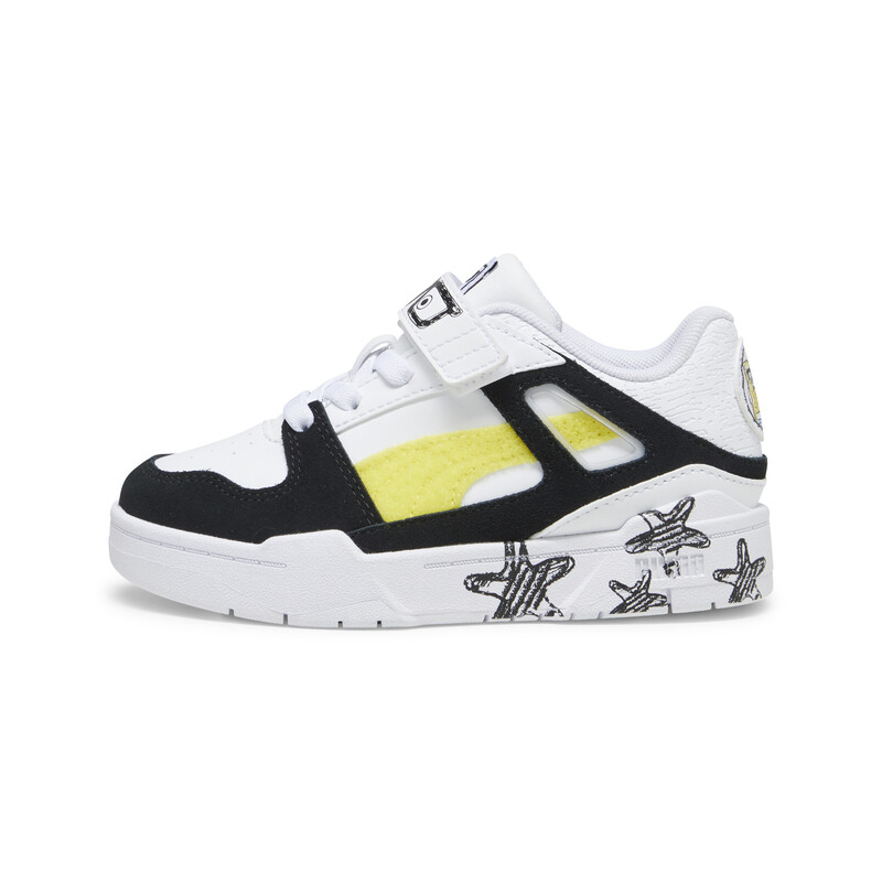 

PUMA X SPONGEBOB SQUAREPANTS Slipstream Kid's Sneakers, White/black
