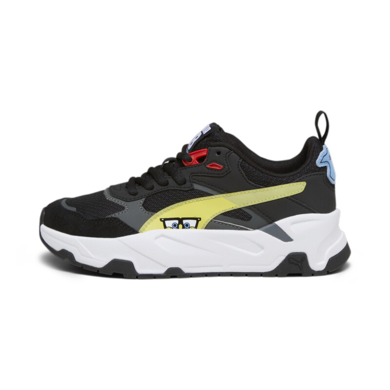 PUMA X SPONGEBOB SQUAREPANTS Trinity Youth Sneakers in Black/Gray size 4 |  PUMA | Indiranagar | Bengaluru