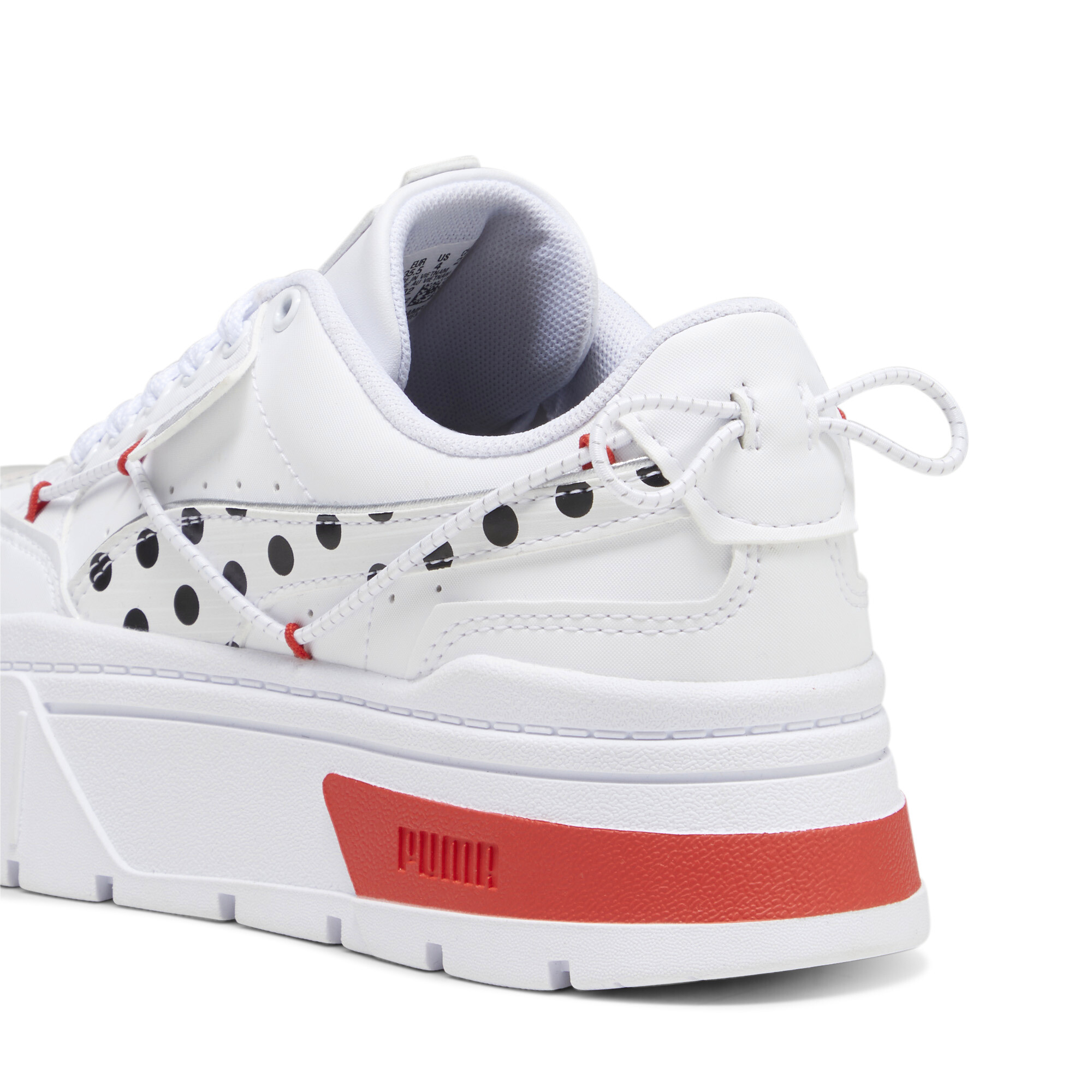 PUMA X MIRACULOUS Mayze Stack Youth Sneakers In White, Size EU 38