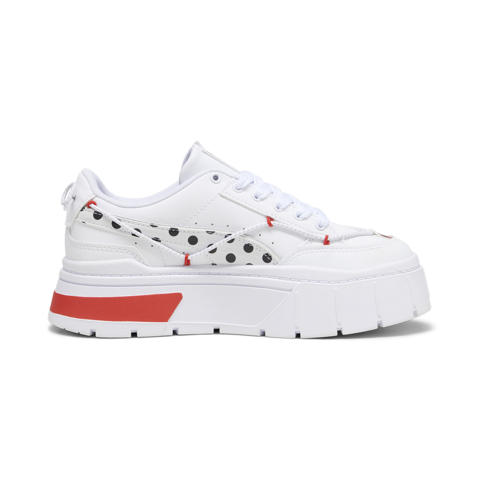 PUMA X MIRACULOUS Mayze Stack Youth Sneakers In White, Size EU 35.5