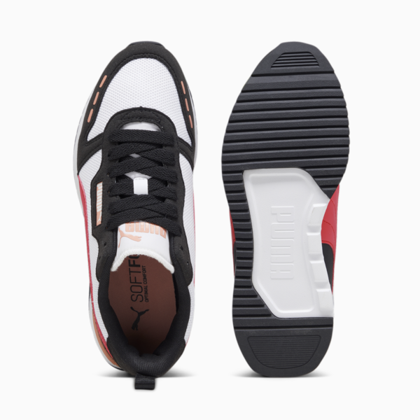 PUMA R78 Sneakers, PUMA White-Electric Blush-PUMA Black-Poppy Pink, large-ZAF