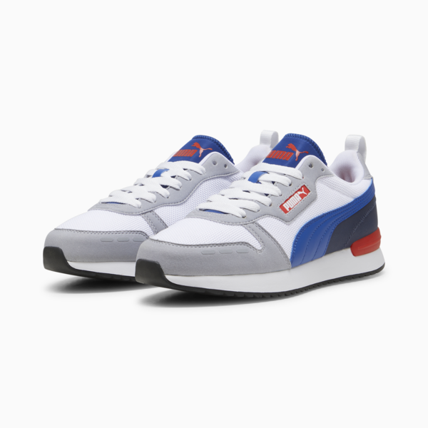 PUMA R78 Sneakers, Cobalt Glaze-PUMA Navy-For All Time Red, large-ZAF