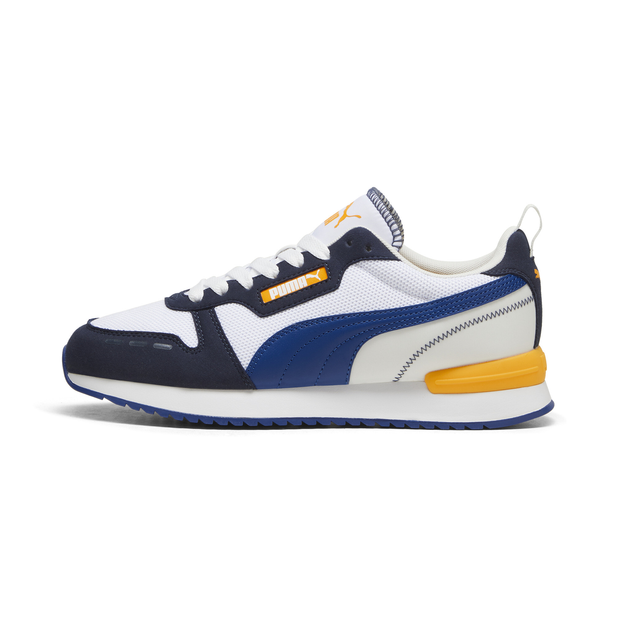 Puma R78 Sneakers Schuhe | Mit Plain | Navy/Clyde Royal/Tangerine | Größe: 37